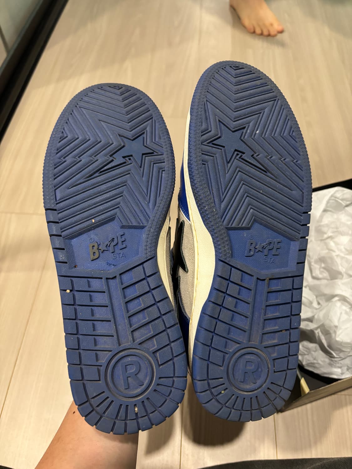 베이프 SK8 STA 로우 블루 260 상품이미지4