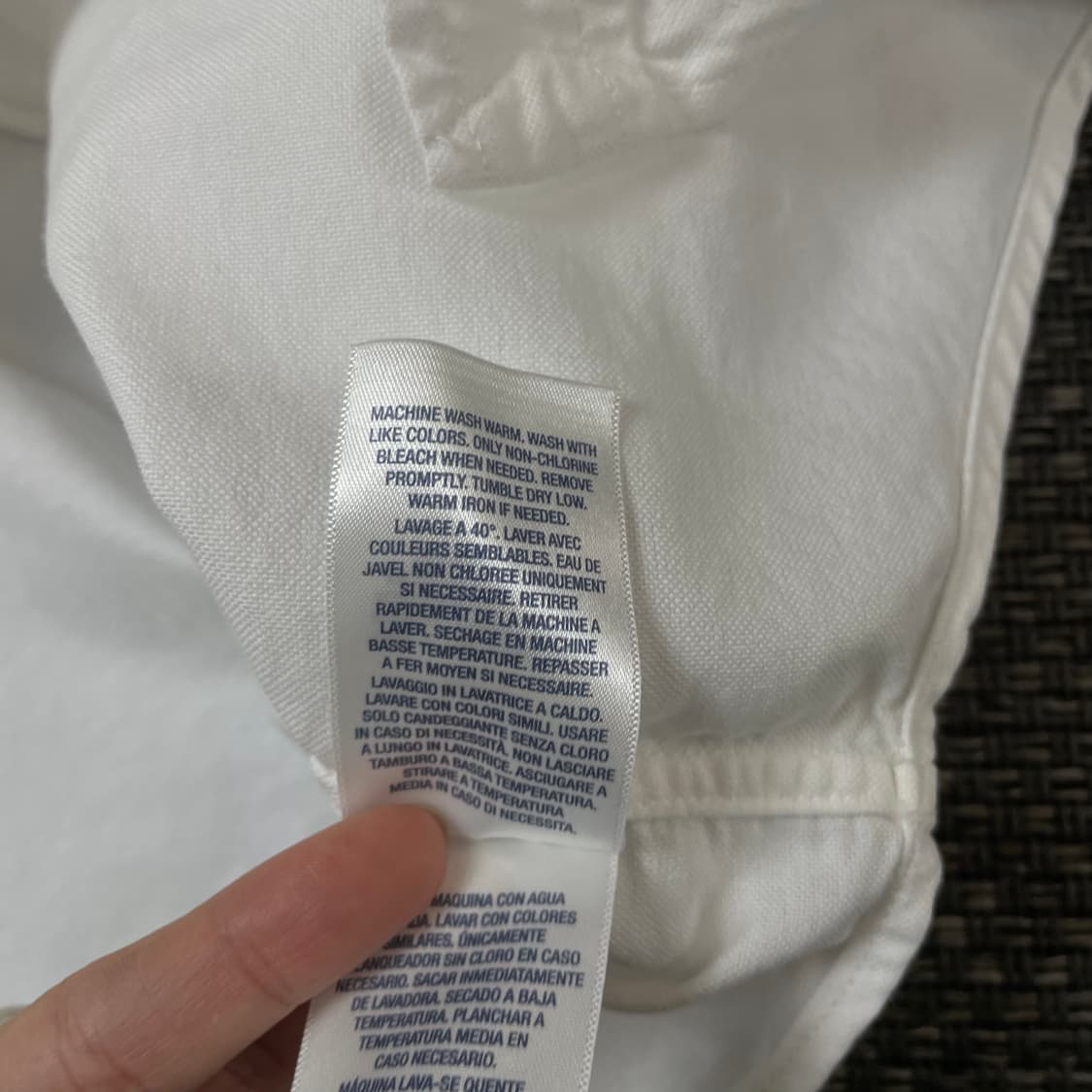 폴로랄프로렌 화이트 옥스포드 긴팔 셔츠 20 상품이미지7