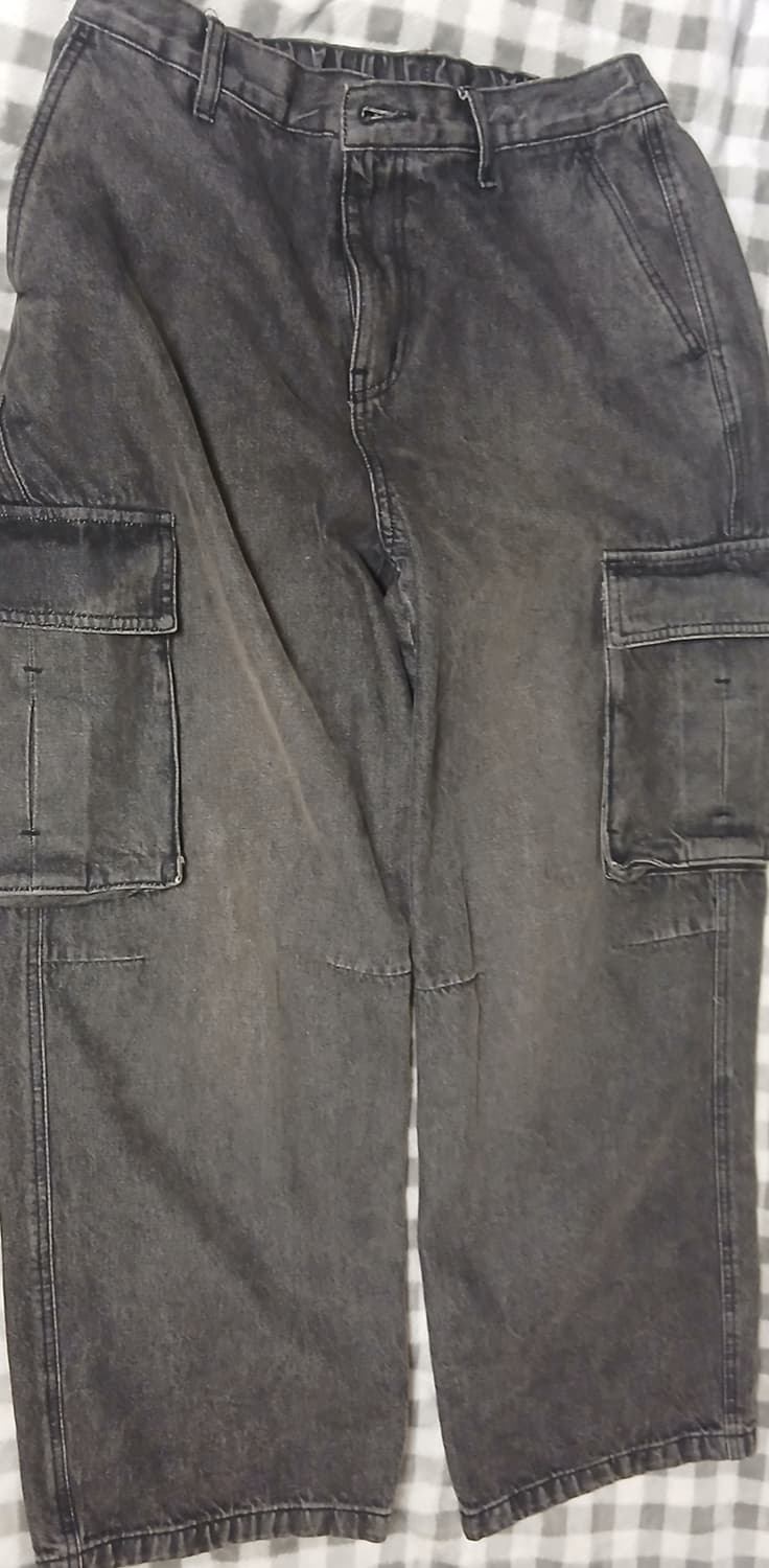 스파오 데님 카고팬츠 상품이미지2