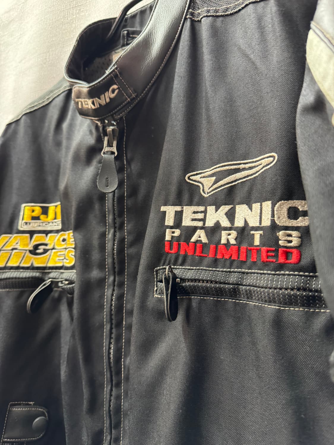 TEKNIC 90년대 빈티지 무드 레이싱 에디션 자켓 L~XL 상품이미지2