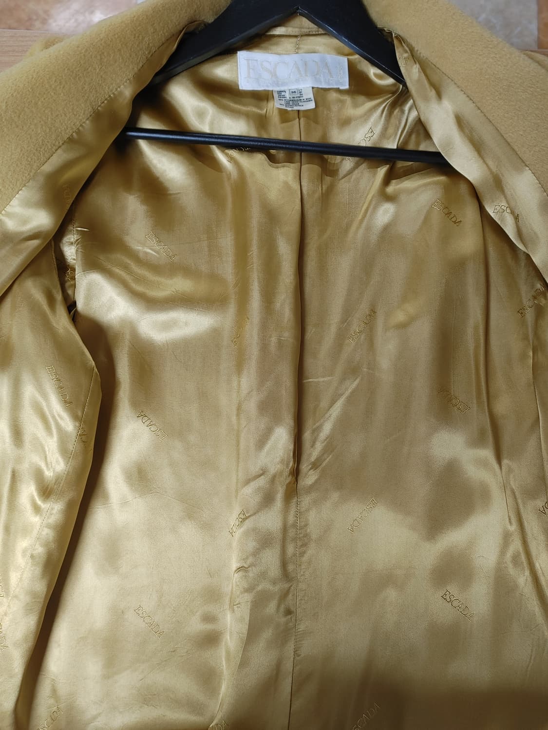 ESCADA 에스까다 롱카라 오픈형 알파카함유 하프롱코트 상품이미지7