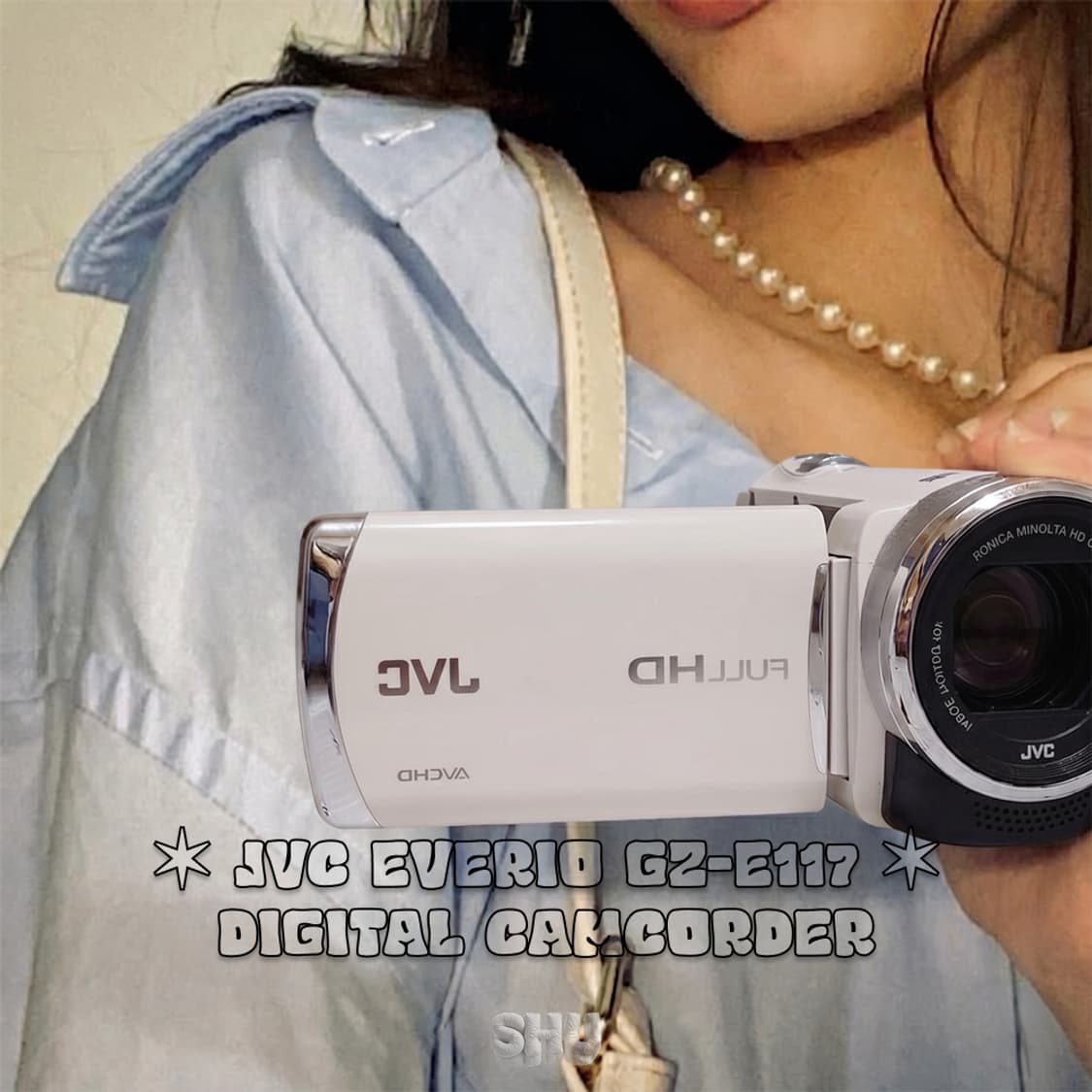 JVC 에브리오 GZ-E117 빈티지 디지털 캠코더 화이트 상품이미지2
