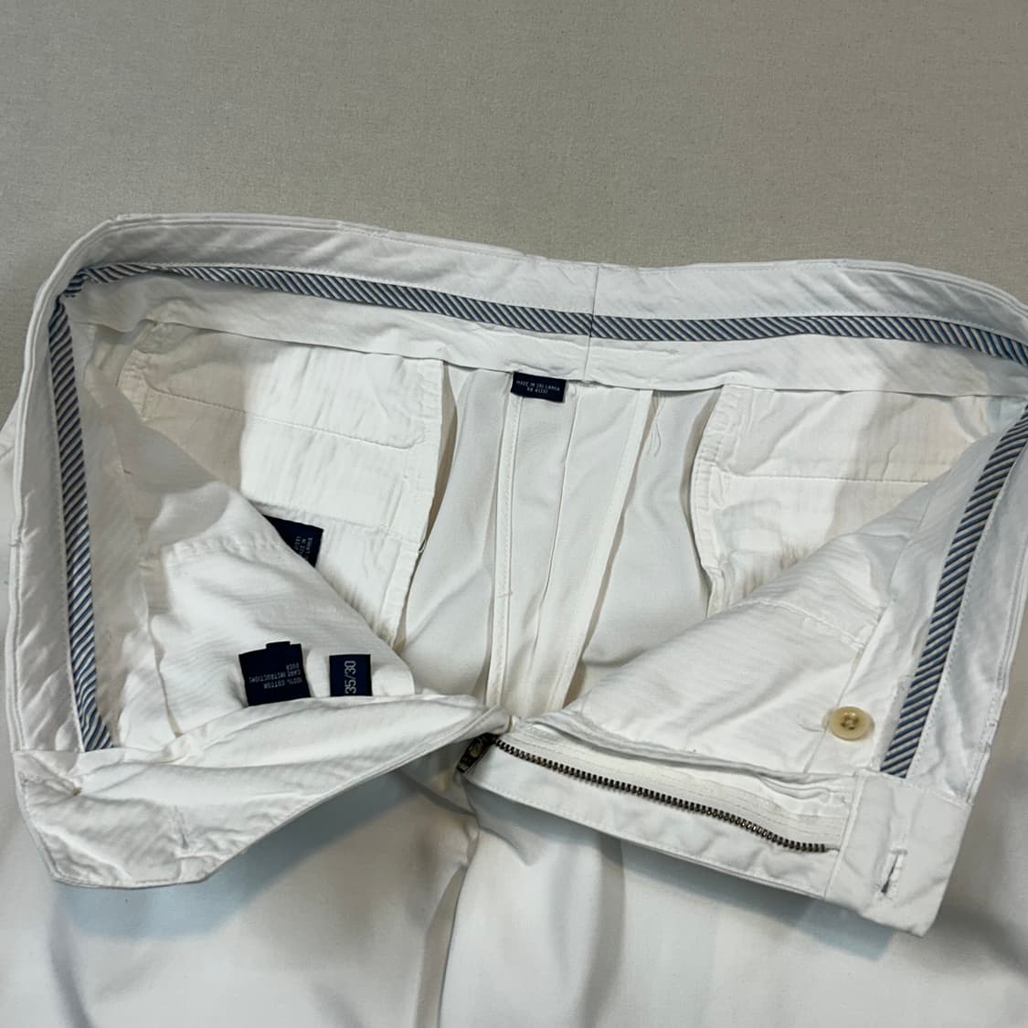 35inch) 폴로 랄프로렌 G.I. Pant 와이드 치노팬츠 화이트 상품이미지8