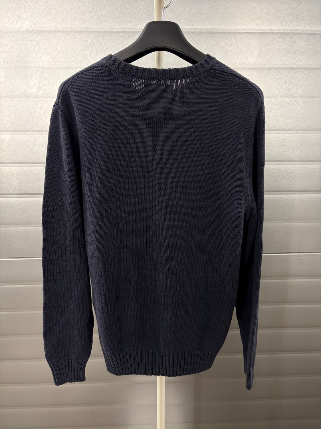 Polo Chaps vintage sweater navy L 상품이미지4