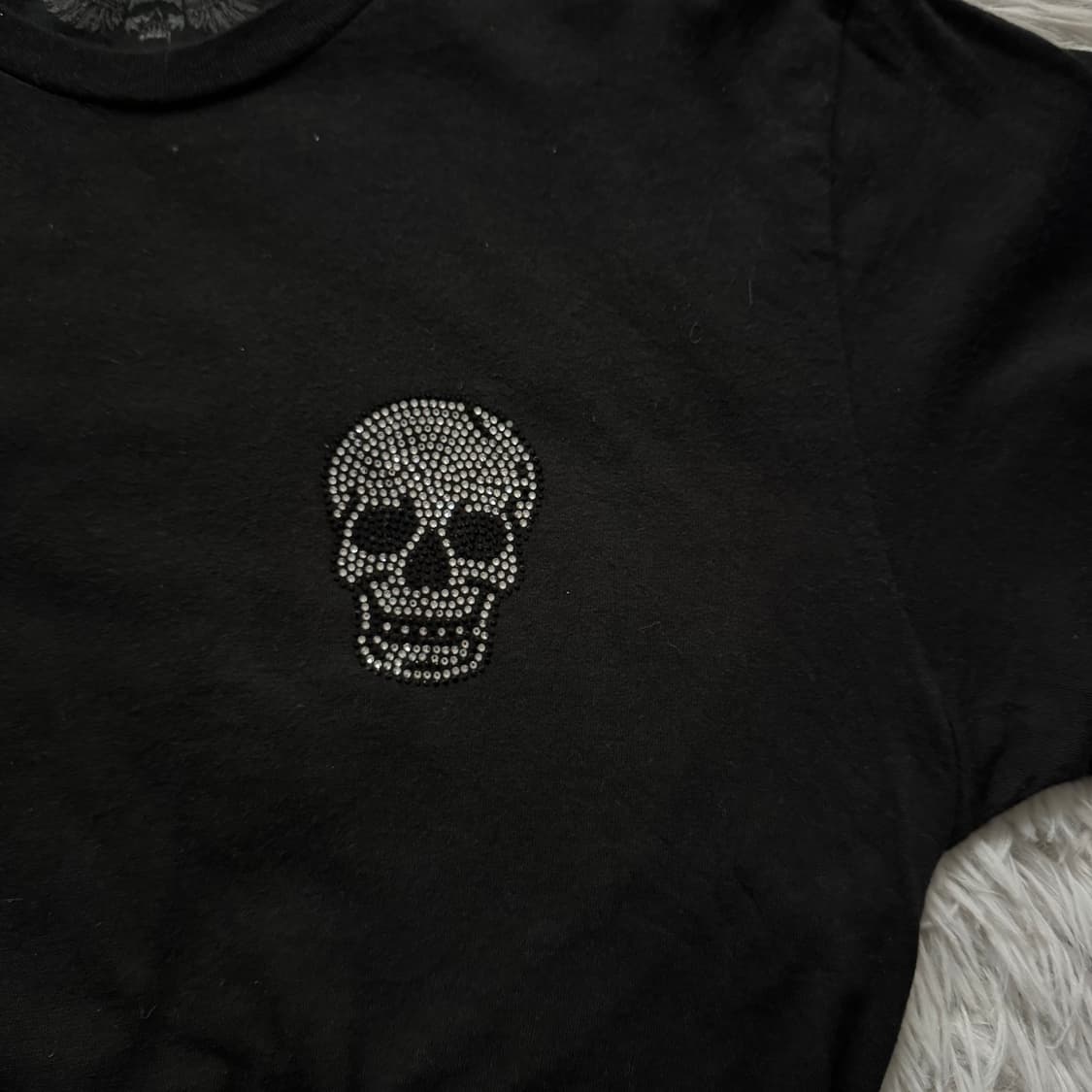 DOKURO 일본빈티지 펑크 크롭 반팔 빈티지 반팔 y2k m 40 상품이미지8