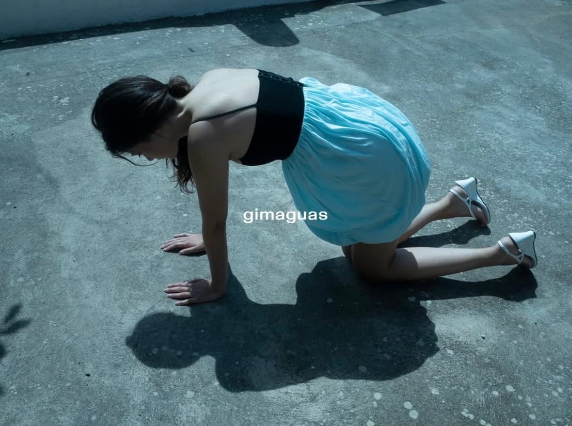 [M]기마구아스 Selina 미니 드레스/블루 상품이미지2