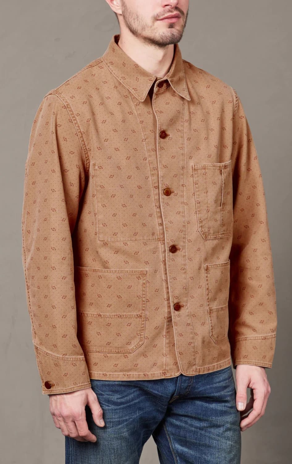 더블알엘 RRL 유틸리티 프린트 자켓 L 상품이미지2