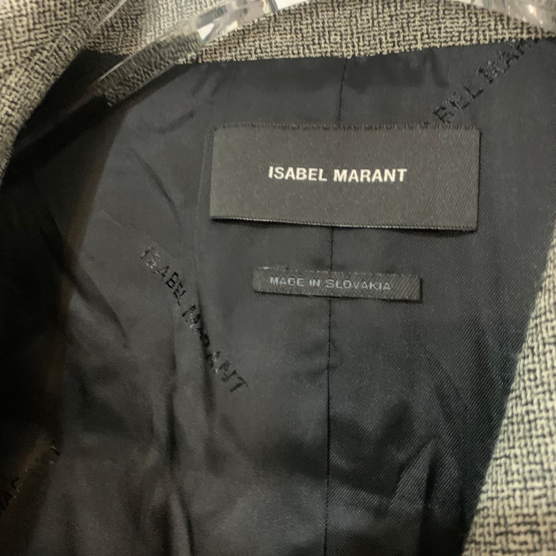 34 이자벨마랑 더블 브레스티드 자카드 블레이저 자켓 상품이미지4