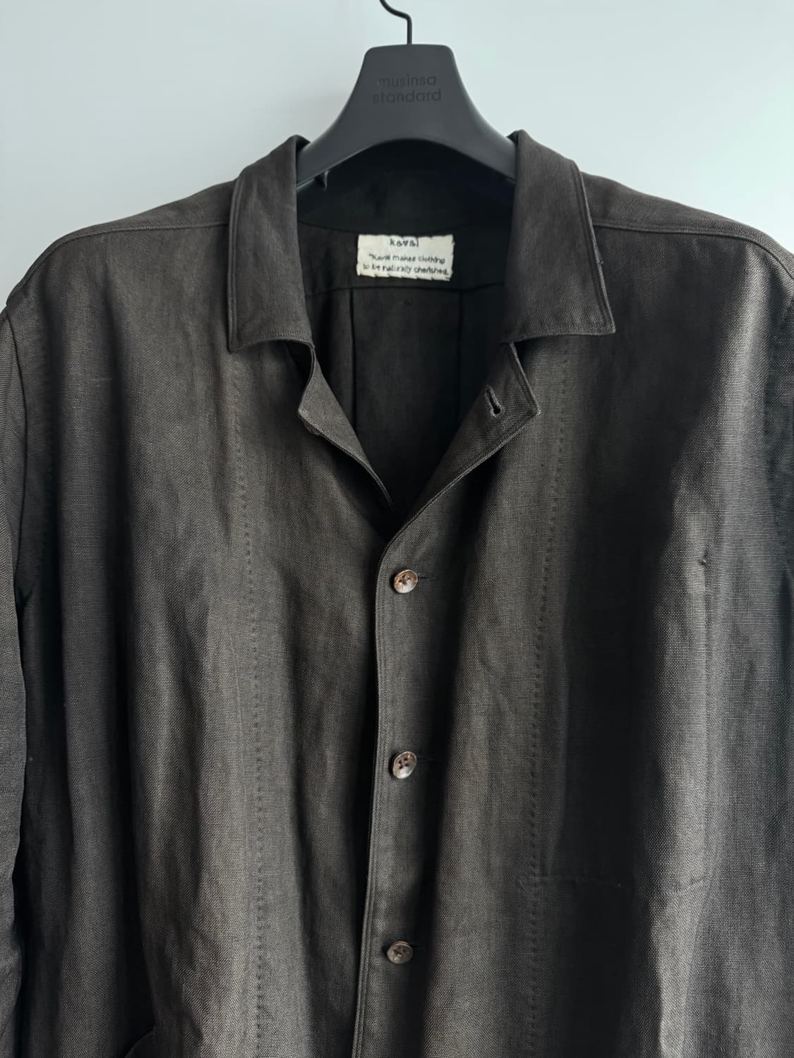 Kaval 아틀리에 린넨 코트  상품이미지4