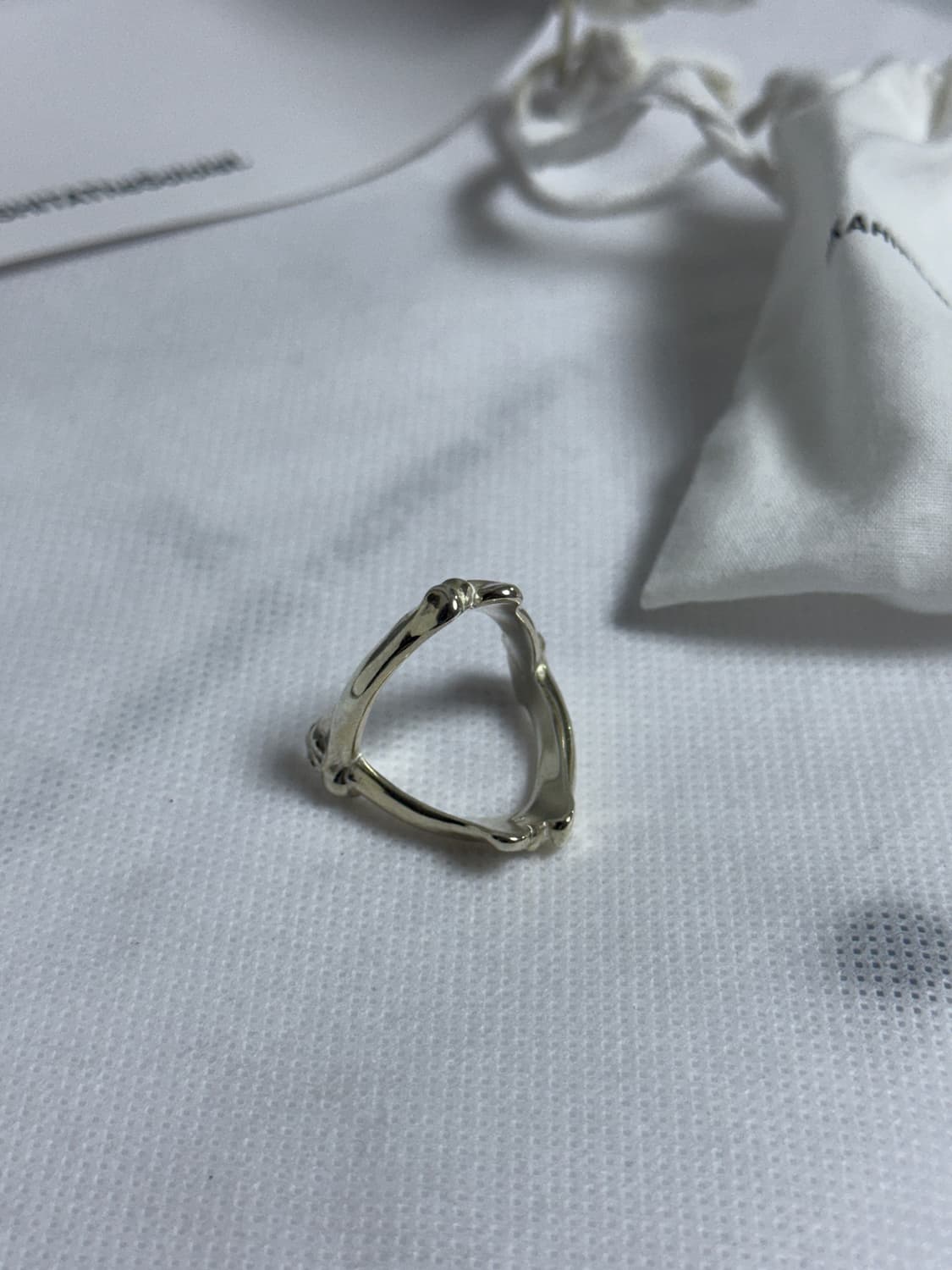 [새상품] 솔로이스트 빅토리 본 링 US 9.5 상품이미지5