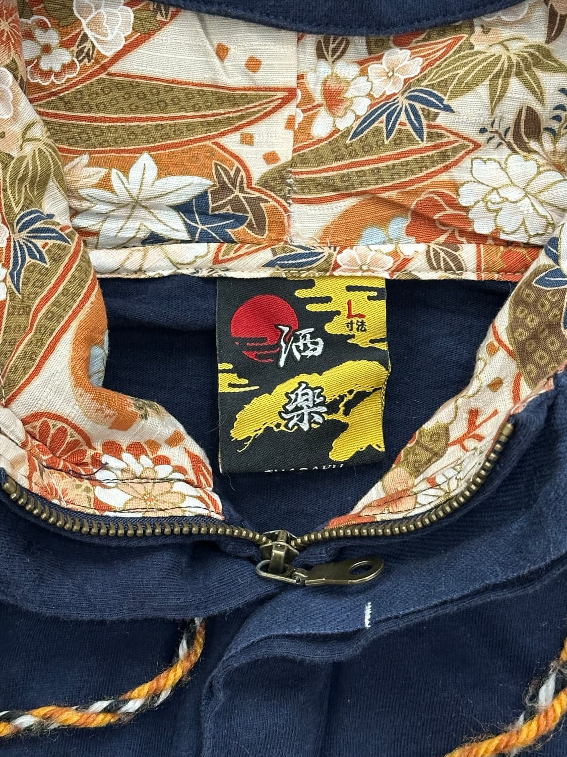 L)Japanese vintage 네이비 후디 상품이미지4