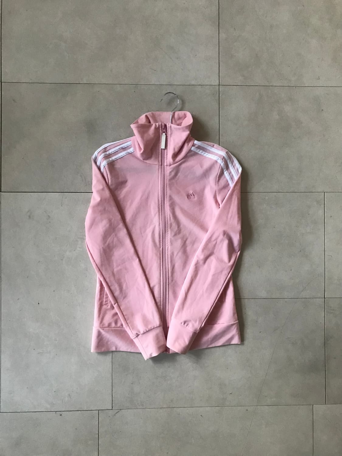 아디다스 연핑크 딱붙핏 져지 상품이미지6