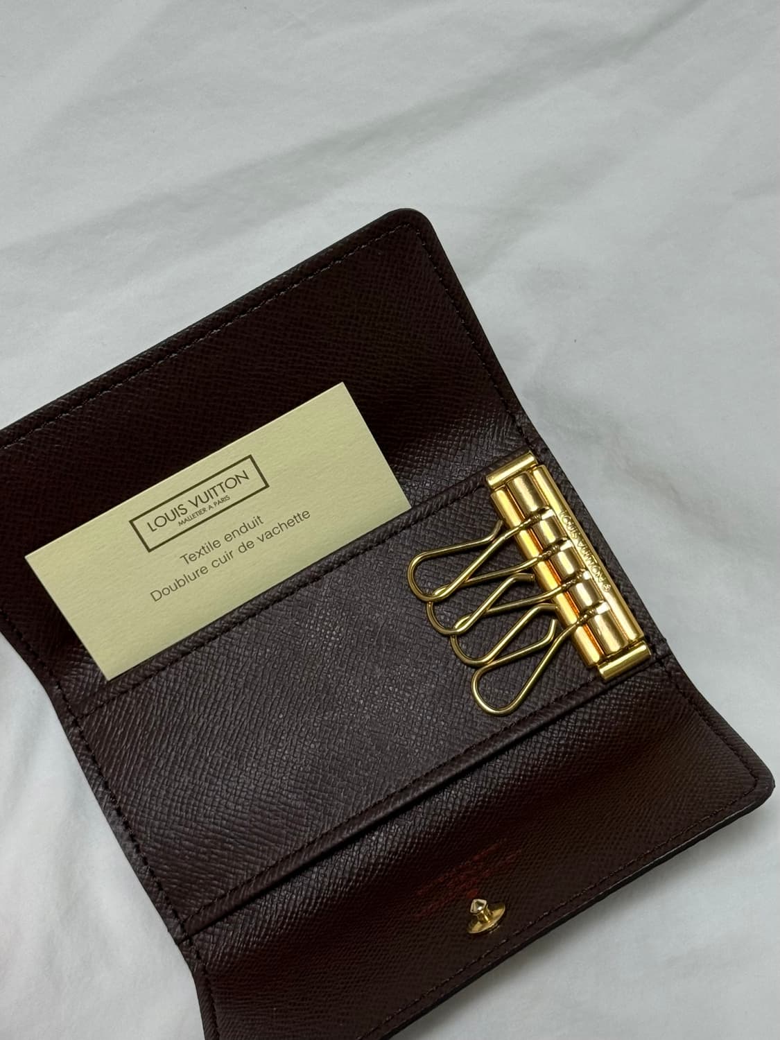 (새상품) 정품 루이비통 4구 다미에 키케이스 키 홀더 상품이미지5