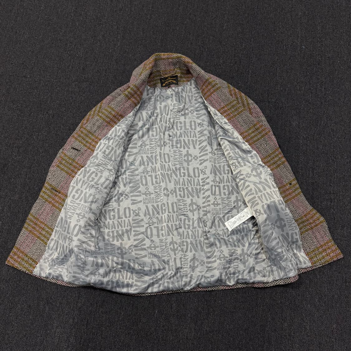 비비안웨스트우드 체크 울 코트 상품이미지9