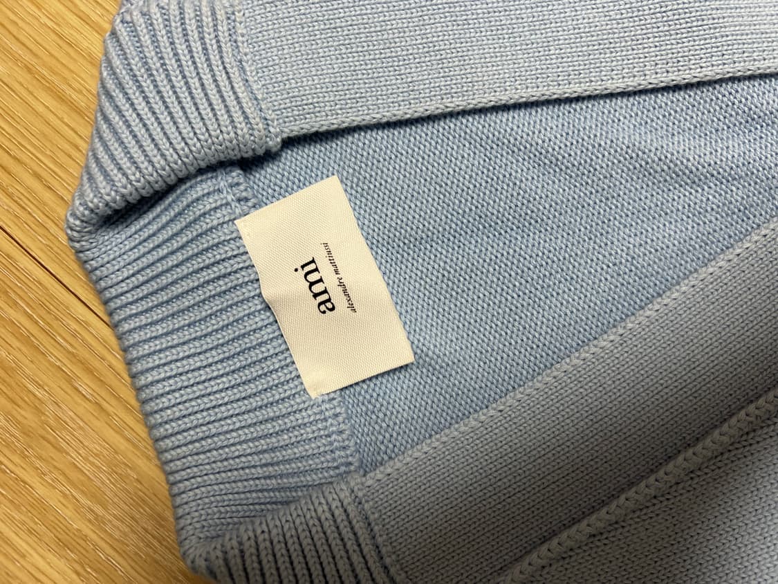 아미 블루 가디건 (unisex L) 상품이미지3