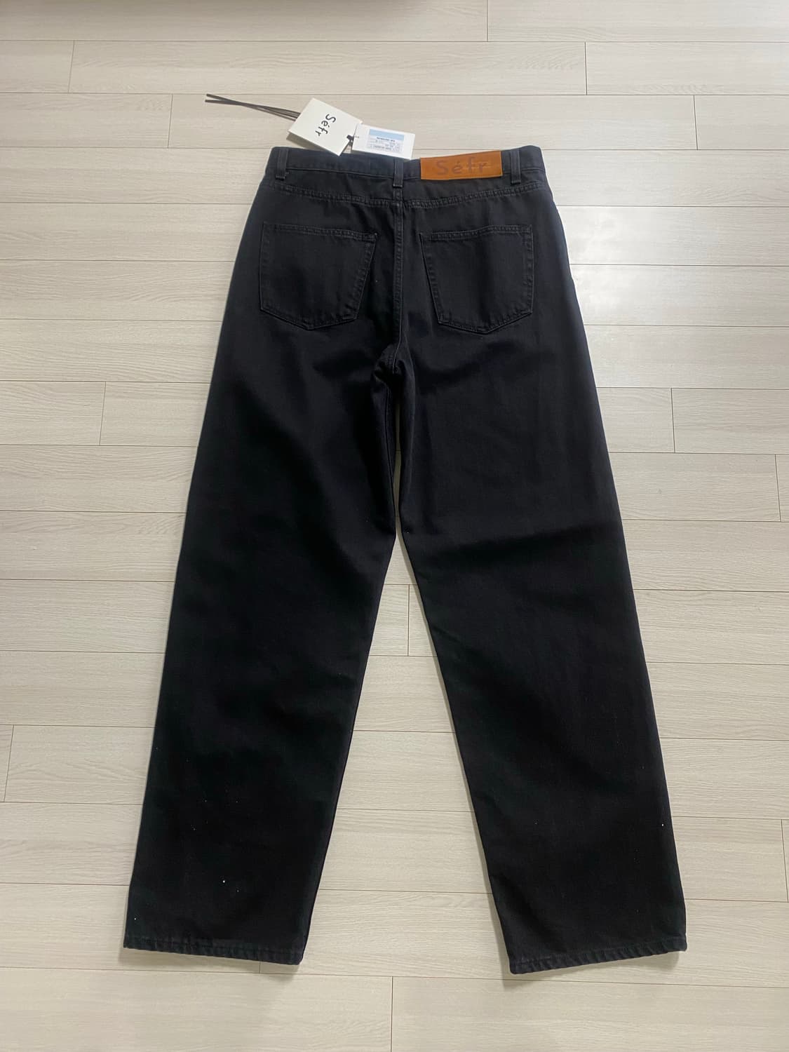 Sefr 블랙데님 32 새상품 상품이미지2