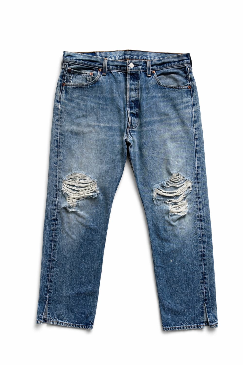 90s 리바이스 501XX 워싱 데님 34" USA MADE 발렌시아 상품이미지1