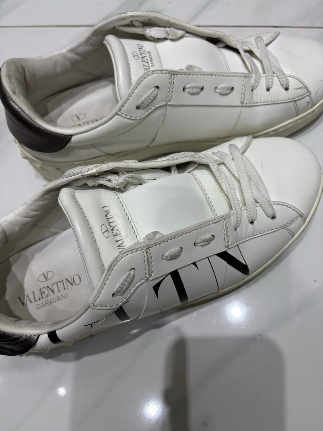 (정품)발렌티노 VLTN 스니커즈 화이트40 2/1 상품이미지3