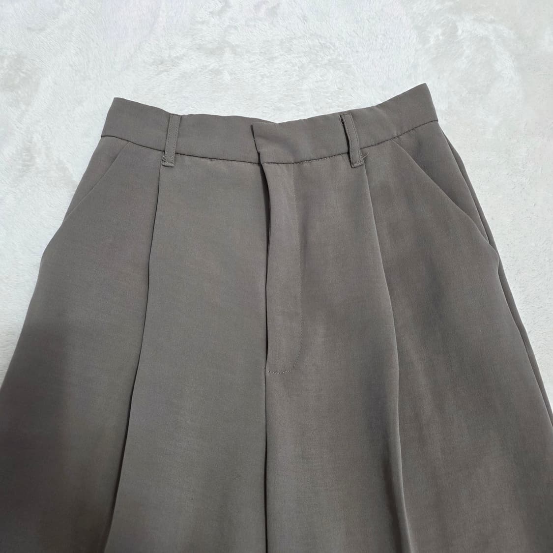 (S)여성 자라 원턱 와이드 슬랙스 팬츠 봄여름 상품이미지2