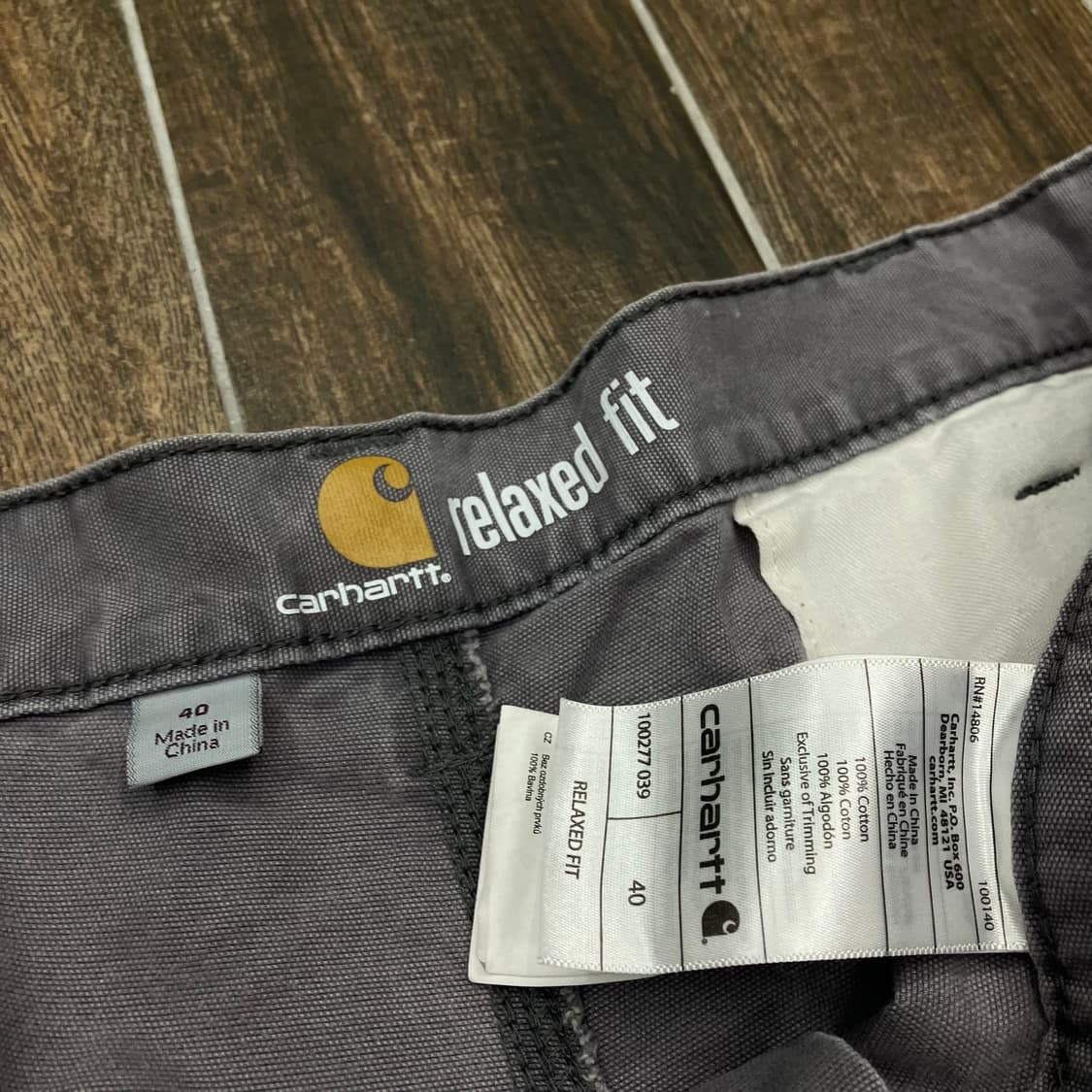 칼하트 워크 카고팬츠 상품이미지7