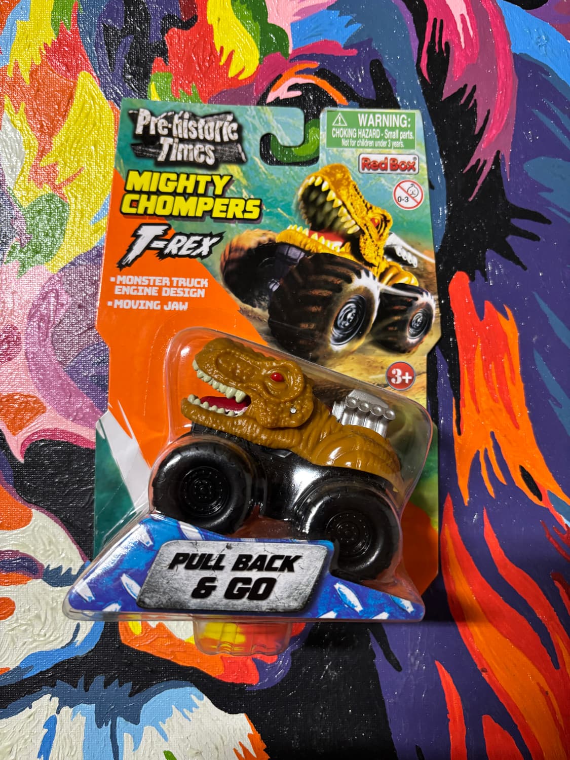 미개봉) 티렉스 풀백미니카 장난감 피규어 인테리어 소품 상품이미지1