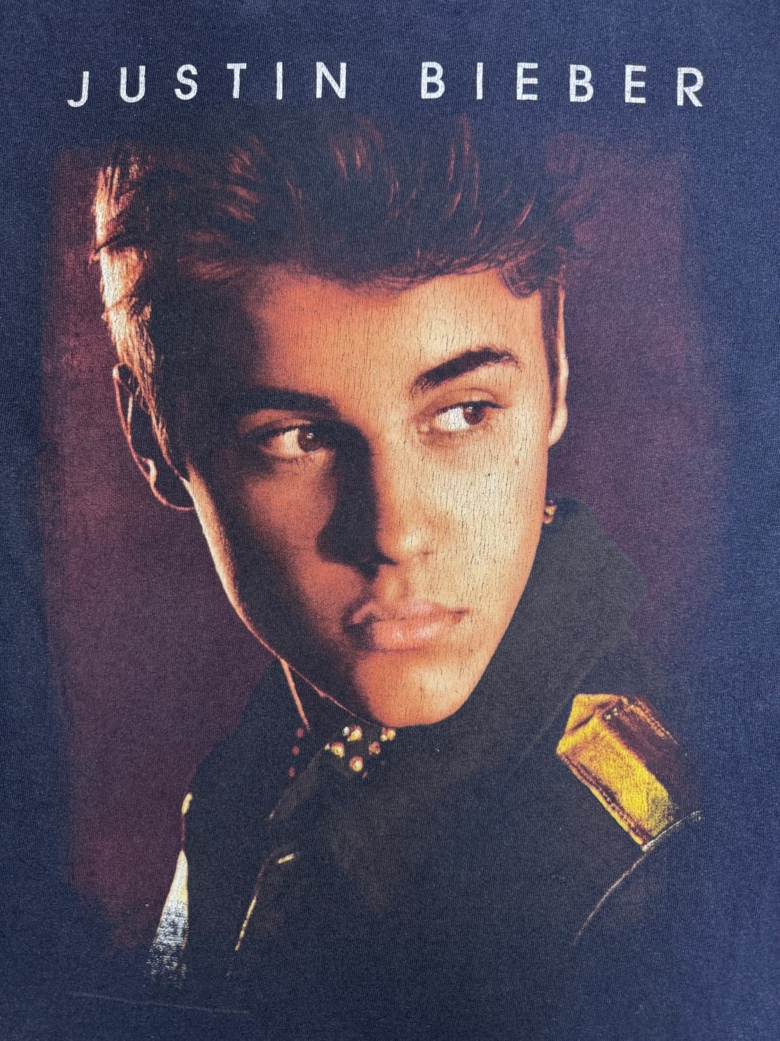 빈티지 저스틴비버 JUSTIN BIEBER BELIEVE 투어티 M 상품이미지2