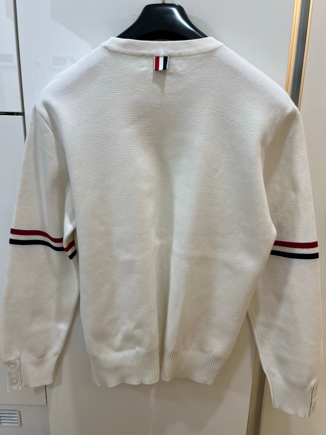 23fw 톰브라운 밀라노스티치 화이트니트 4사이즈 상품이미지2