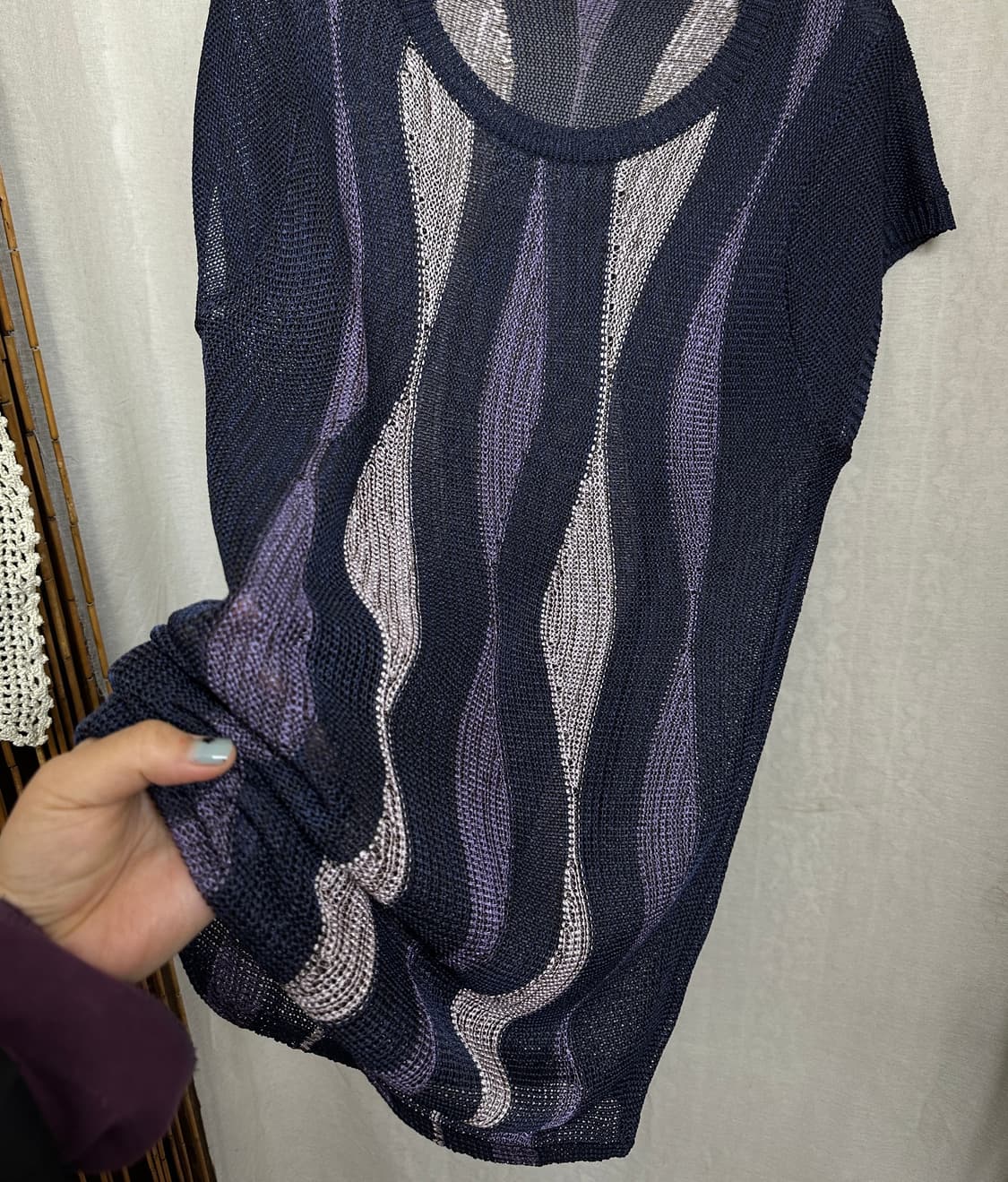 물결 니트 상품이미지4