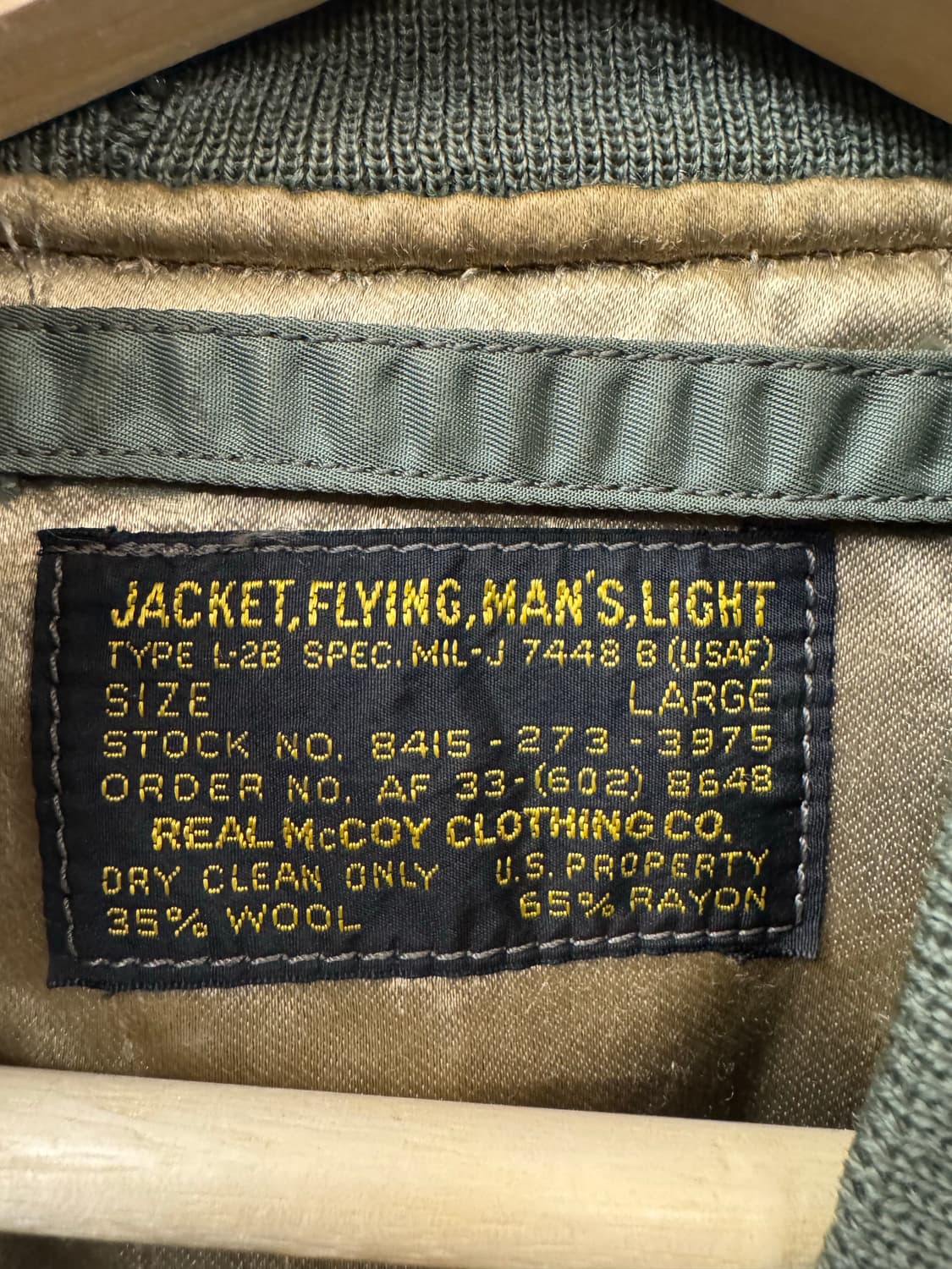 리얼 맥코이 L-2B L 상품이미지4