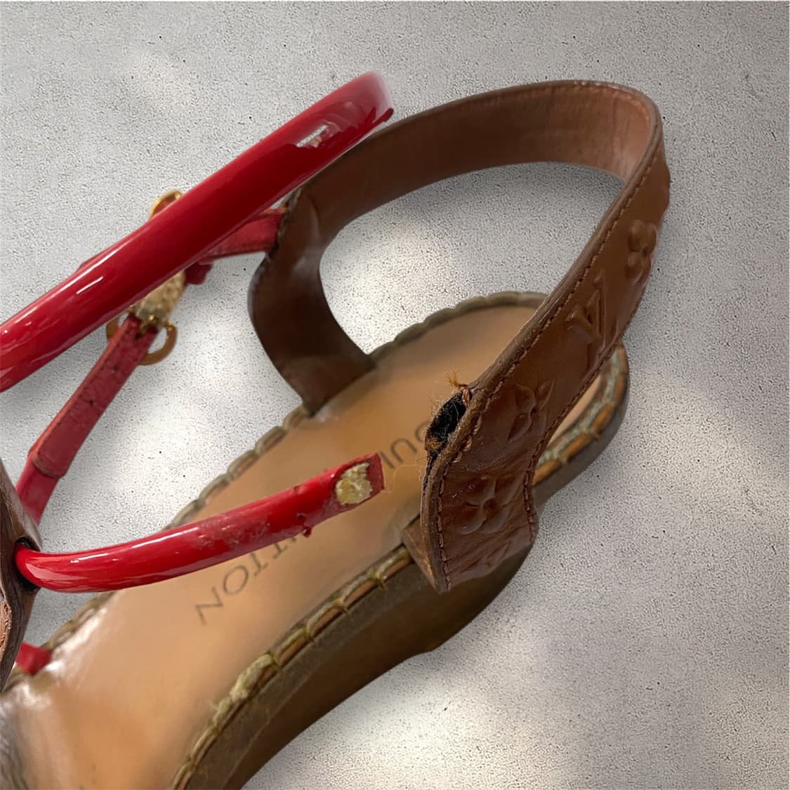 [235] 루이비통 모노그램 웨지 샌들 (No.547) 상품이미지9