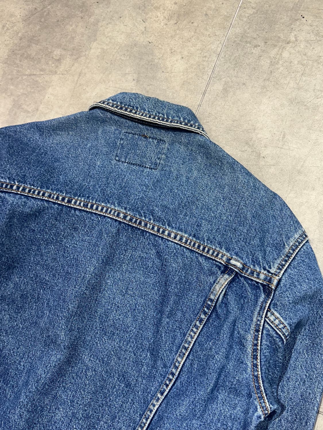 90s made in usa 리바이스 데님 트러커 자켓 상품이미지10