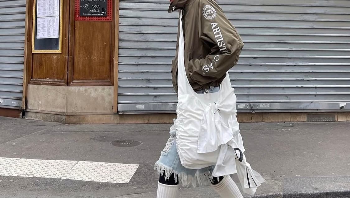 Open yy(the open pruduct) 화이트 백  상품이미지2