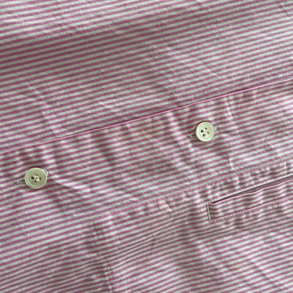 이세이미야케 핑크 체크 셔츠 상품이미지5