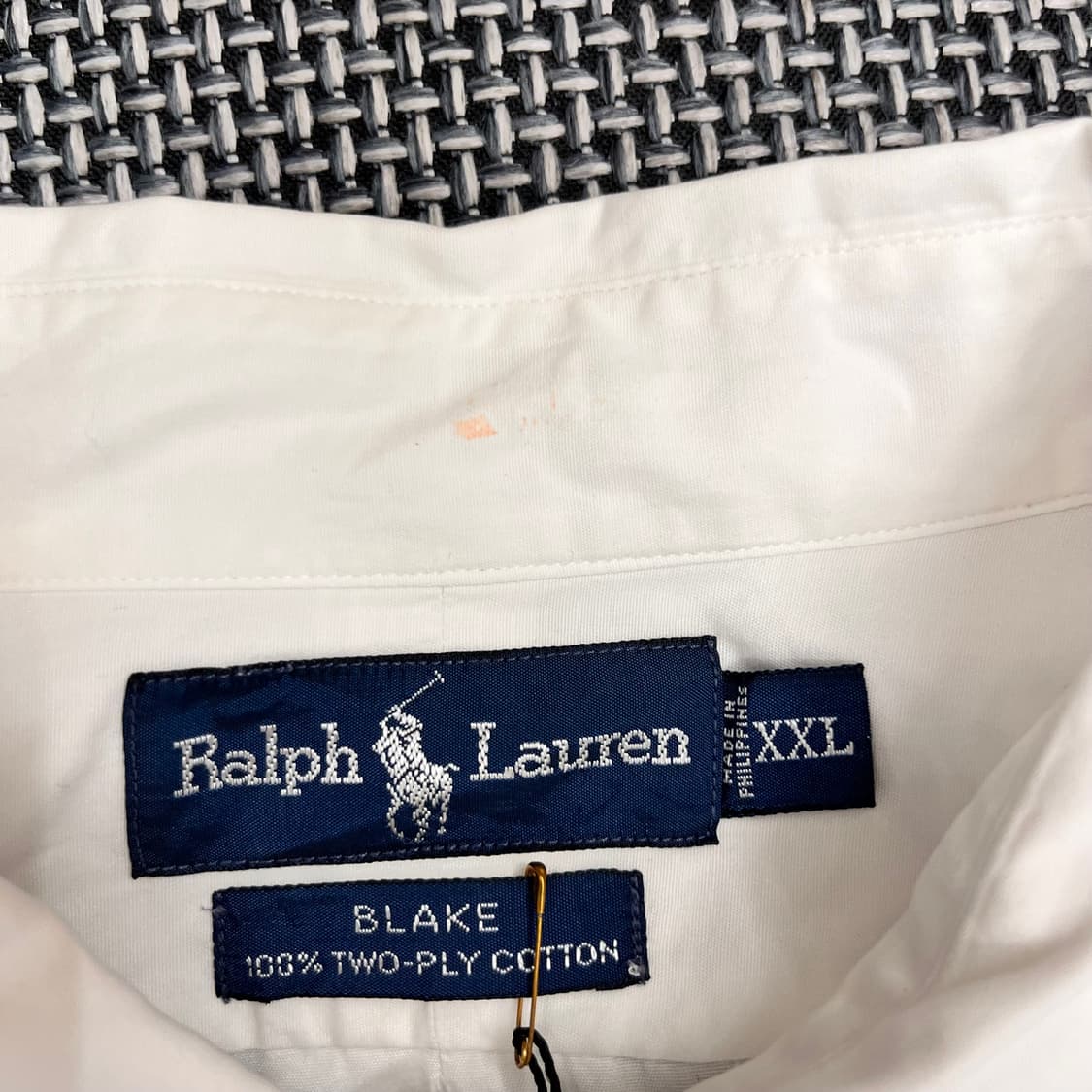 폴로 화이트 셔츠 (XXL) (OLD-8559) 상품이미지6