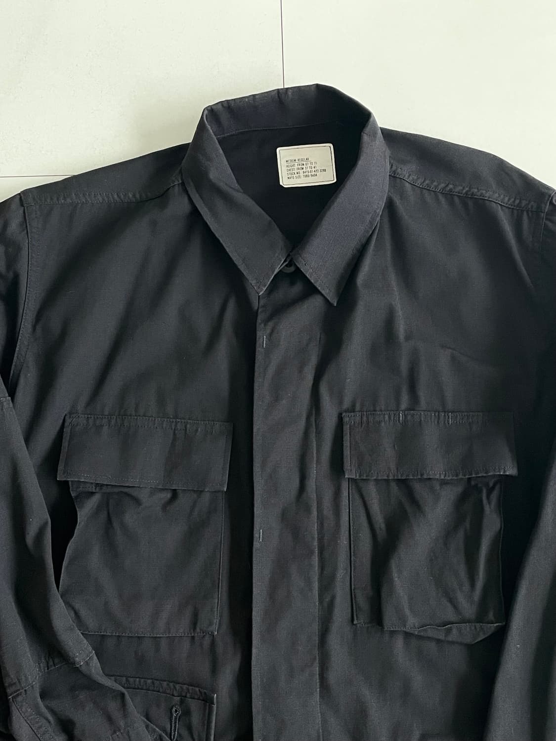 오리지날 미군 블랙 357 BDU 자켓 (1997) 상품이미지2