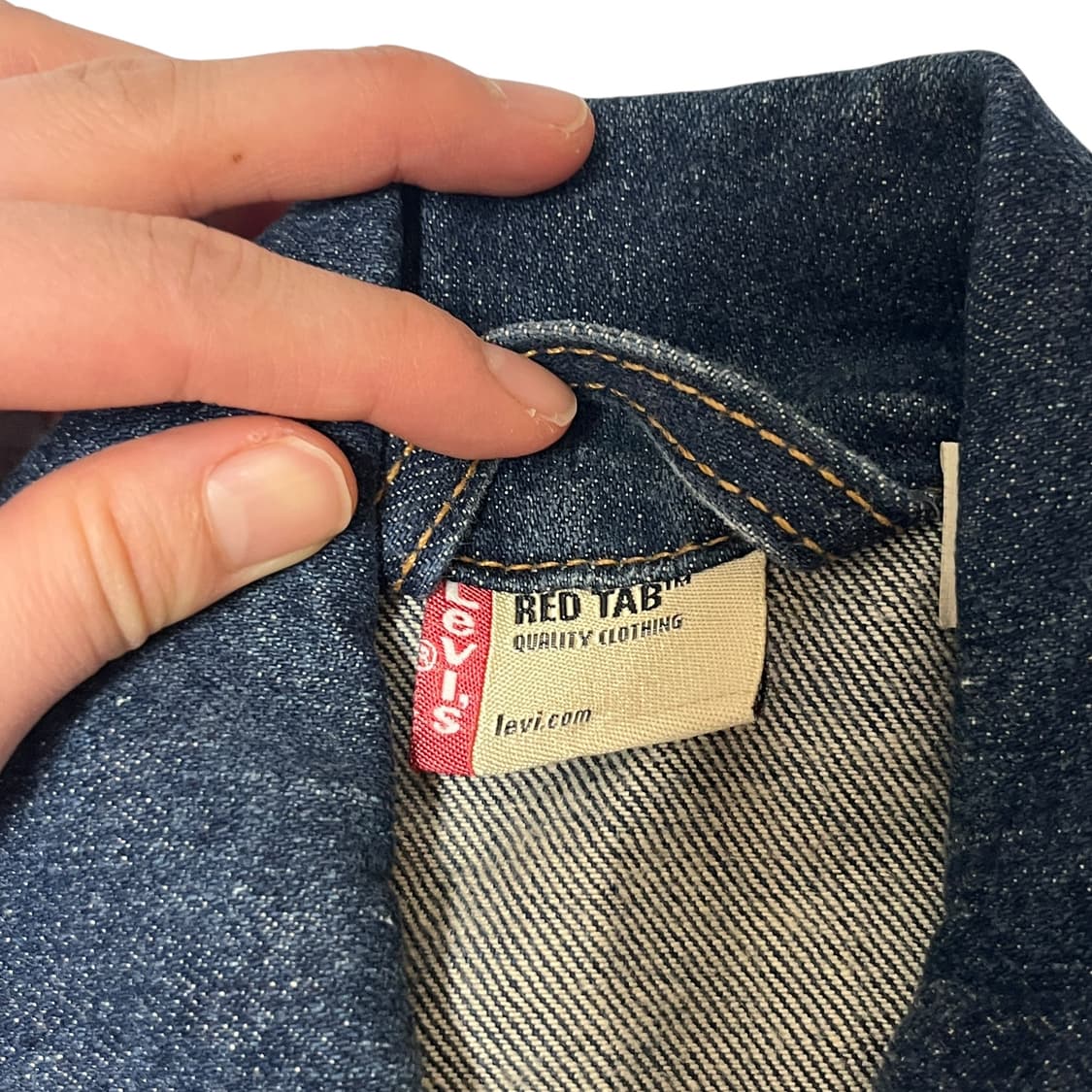 리바이스 레드텝 여성 데님 트러커 자켓 S 상품이미지6