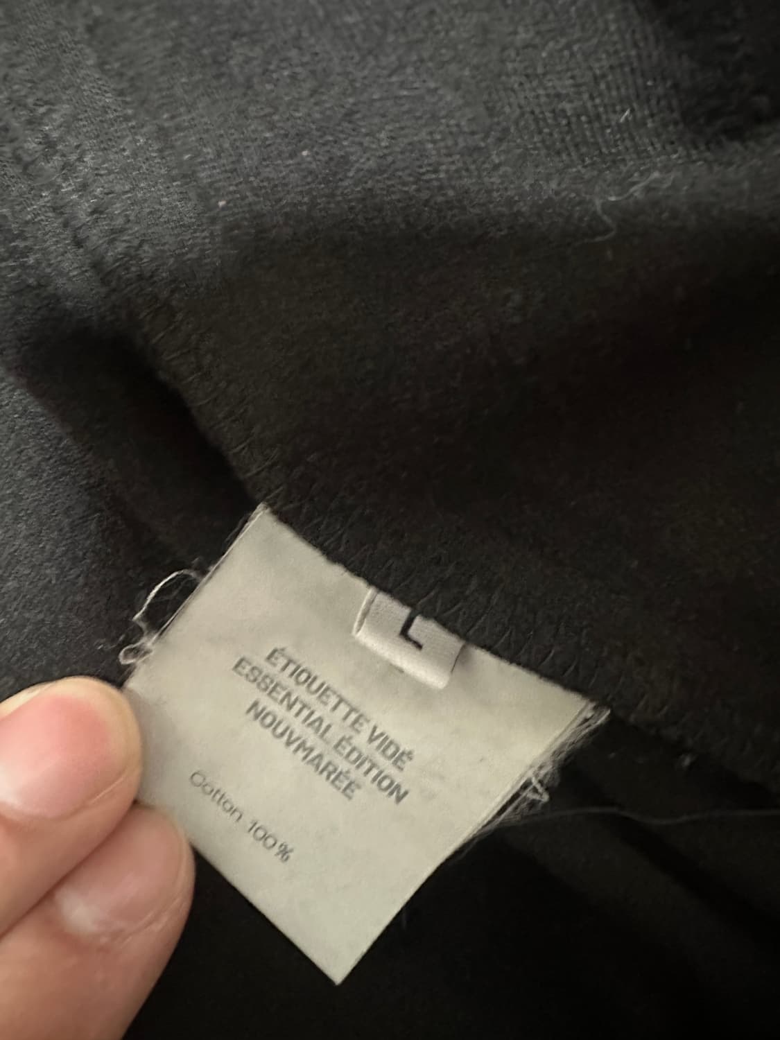 누마레ee 커브드 후드집업 L 상품이미지2