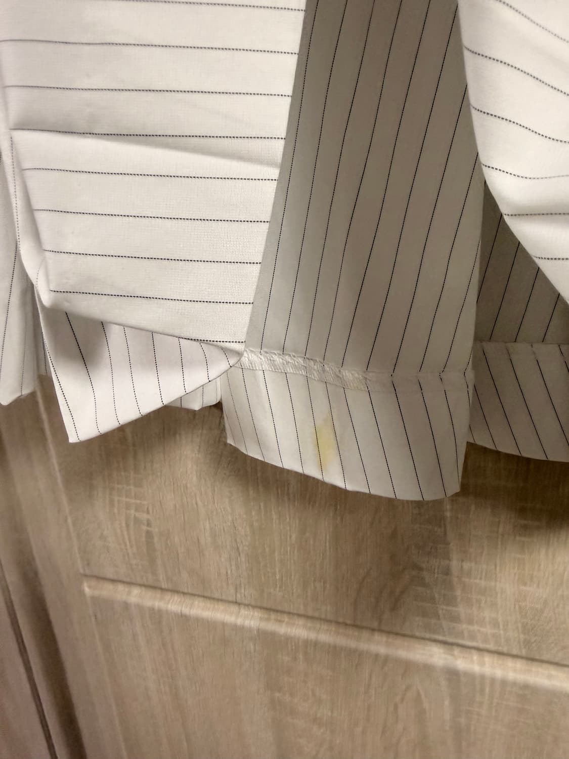 스컬프터 Wrap Skirt White Pinstripe 상품이미지7