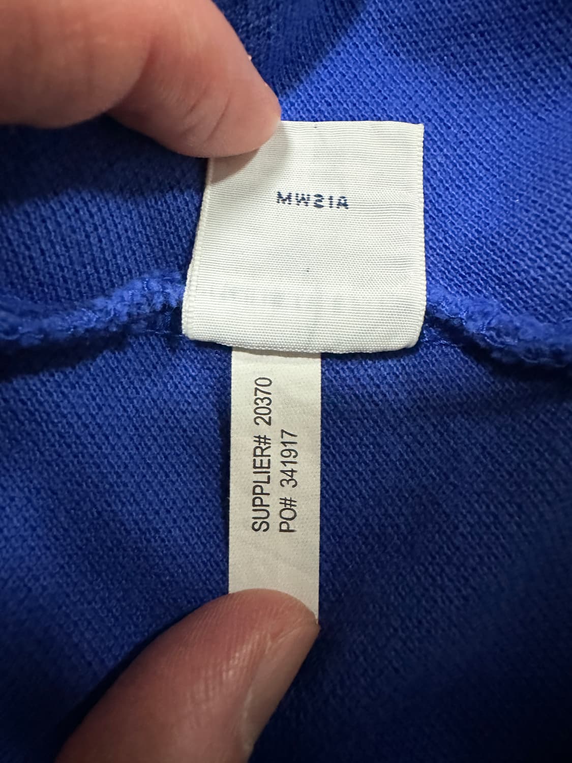 (S) 폴로 빅포니 파리 반팔 카라티셔츠 블루 상품이미지5