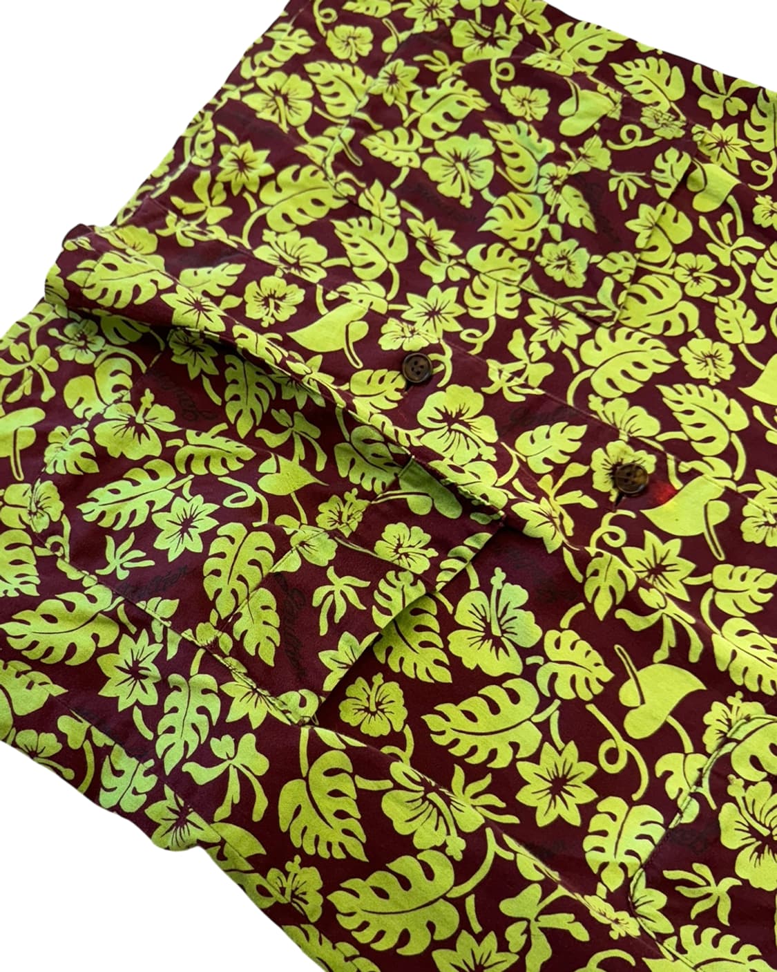 장 폴 고티에 90s 리브스 프린트 오픈 카라 셔츠 상품이미지7