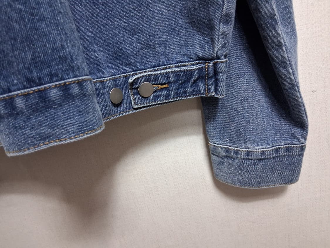 제품 남성 위싱블루  루즈핏 크롭 데님쟈켓 적당한 크롭 100까지 새거
 상품이미지8