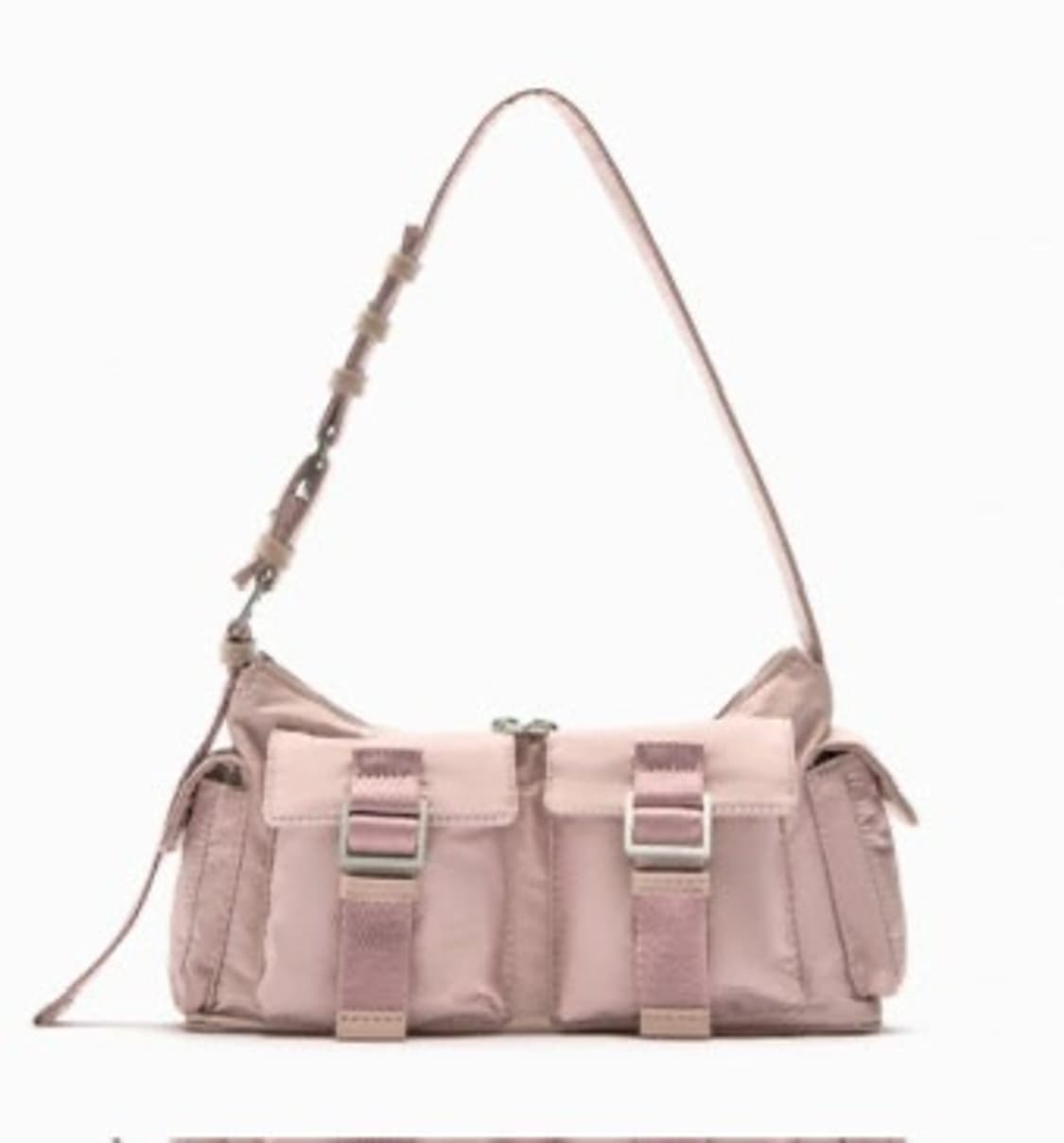 자라 포켓 숄더백 핑크  상품이미지1