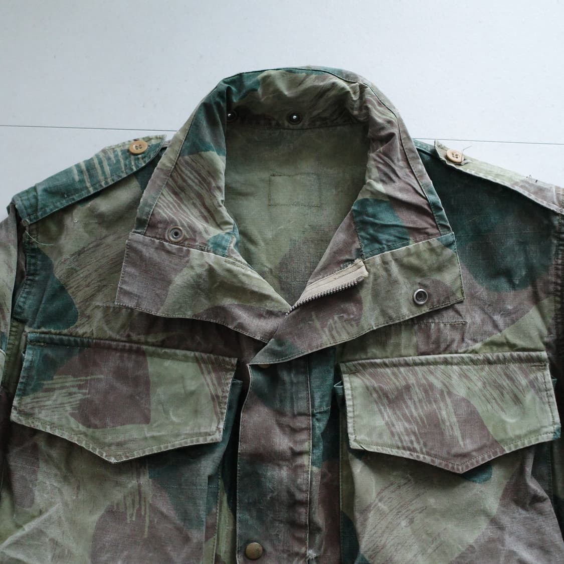50s 벨기에군 브러쉬 스트로크 카모 스모크 자켓 (105-110) 상품이미지2