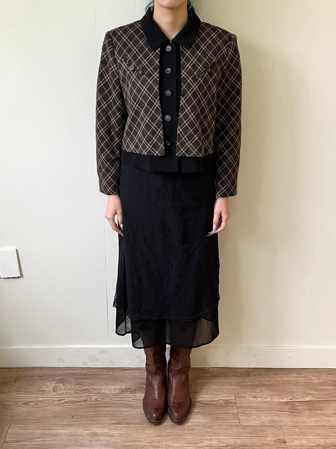 MILOMBRE 트위드 더블 자켓 상품이미지7