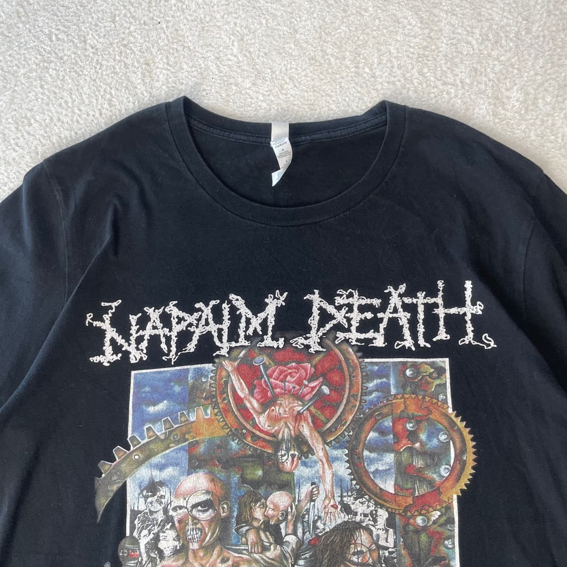 NAPALM DEATH utopia banished 밴드티셔츠 상품이미지3