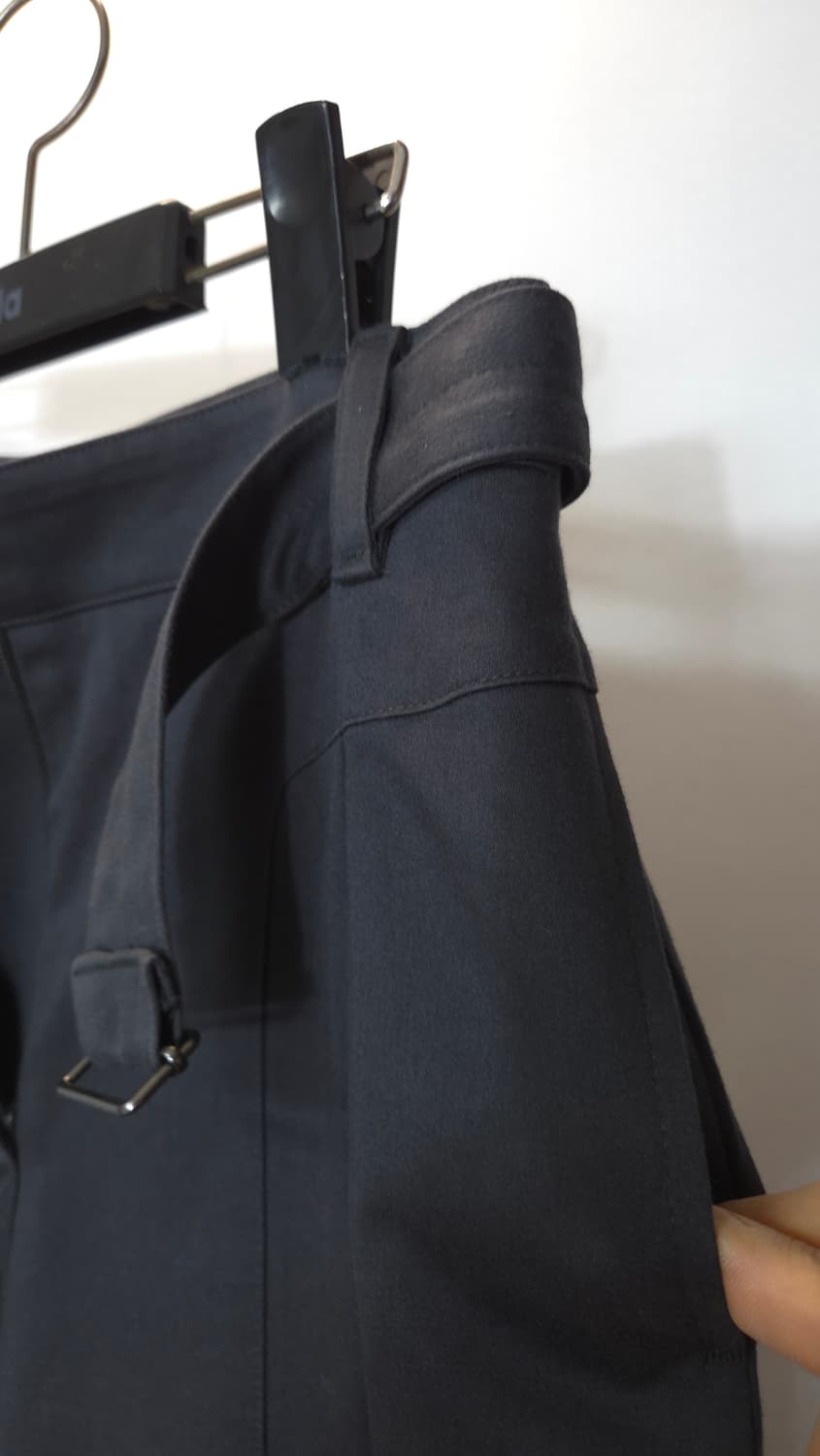 한섬 SJSJ 2023 벨티드 와이드 팬츠 61-90 상품이미지3