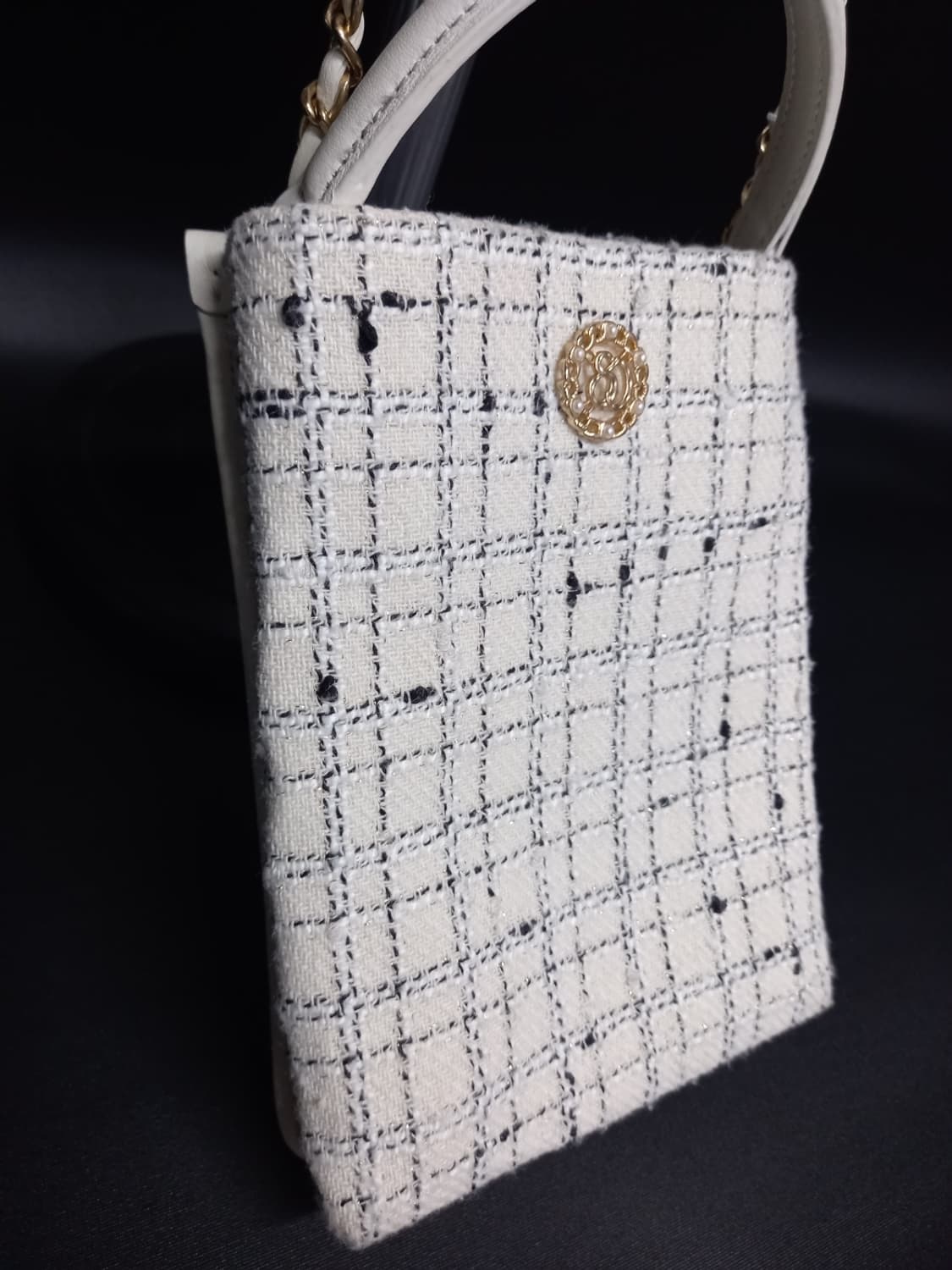 SJSJ 트위드 미니 크로스바디백 상품이미지3