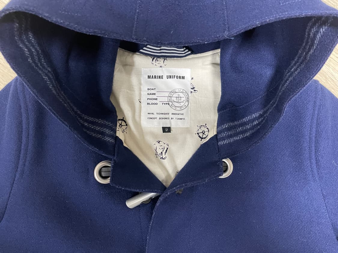 55~66) 마린유니폼 재팬 여성 해군 울 더플코트(RRL&LVC&폴로) 상품이미지3