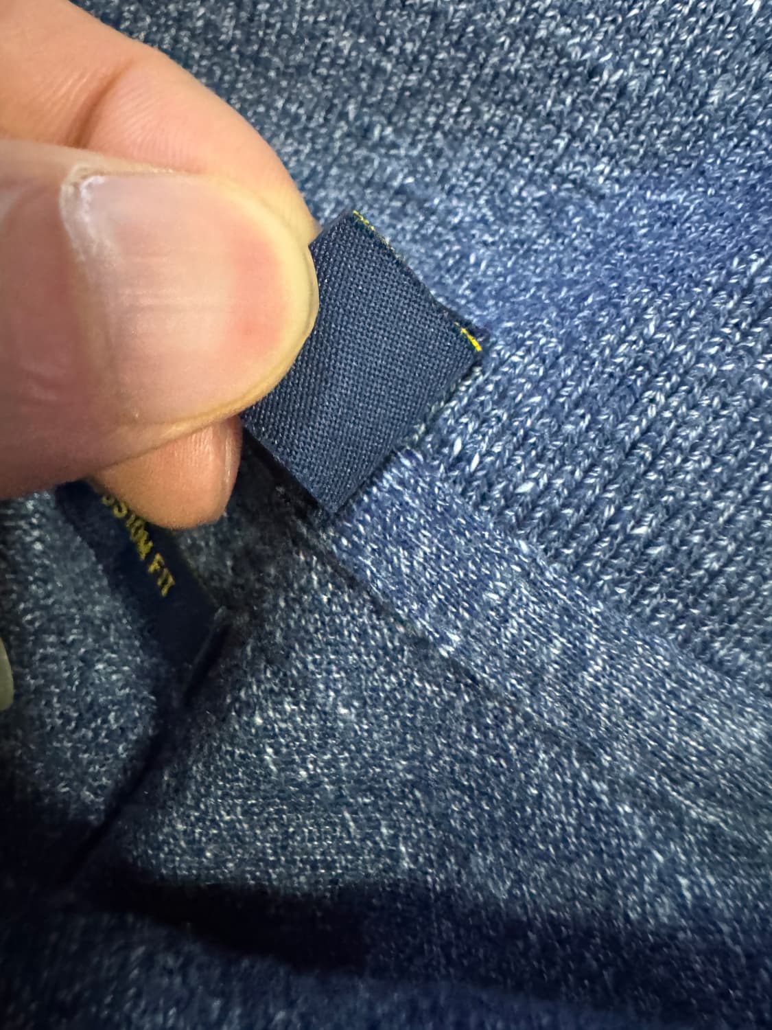 폴로 랄프로렌 보카시 반팔 카라 티셔츠 L ~ XL 네이비 상품이미지4