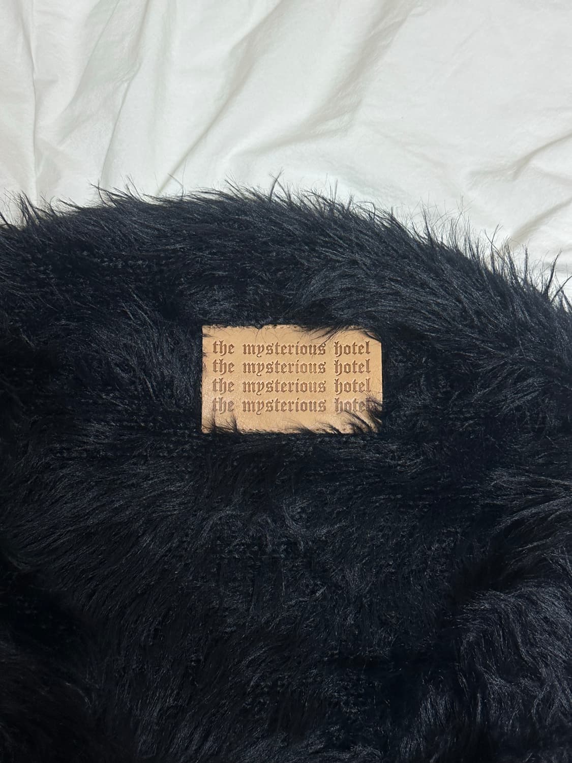 미스테리어스호텔 crop fur bolero 크롭 퍼 볼레로 가디건 상품이미지5